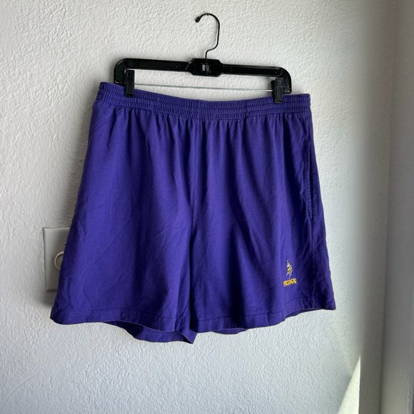 NFL Minnesota Viking Athletic Gym Shorts Casual Football Sporty